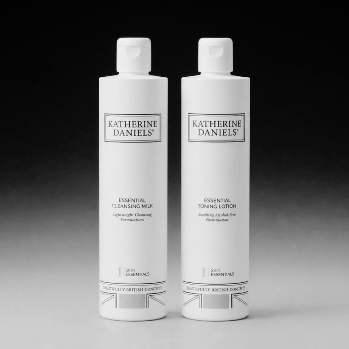 Katherine Daniels Essential Cleansing Milk and Essential Toning Lotion